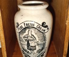 Victorian cream pot
