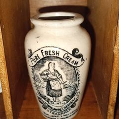 Victorian cream pot