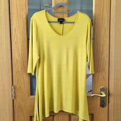 Antthony Studio mustard tunic, Size L