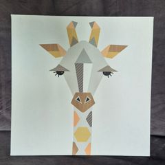 Giraffe Picture Hanging