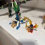 lego ninjago 3 minifigs a dragon and a mech Image 9