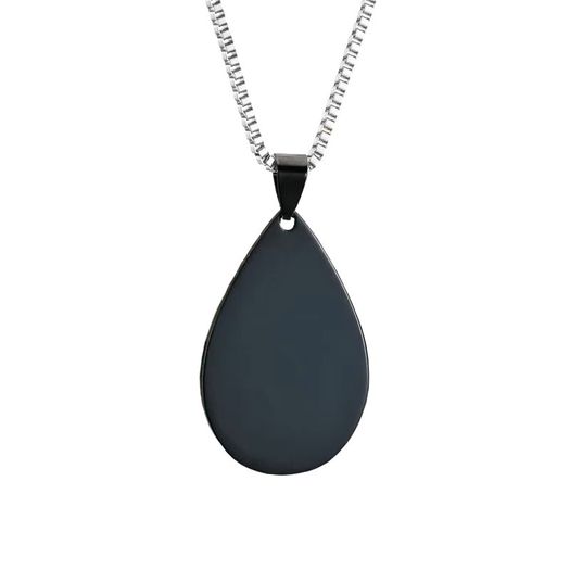The Identity Pendant Necklace  Available for Custom Engraving By R'Laith