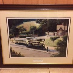 tram print framed