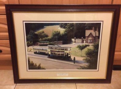 tram print framed