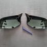 BMW 5 Series E60 E61 M Style Gloss Black Mirror Covers Brand New Image 6