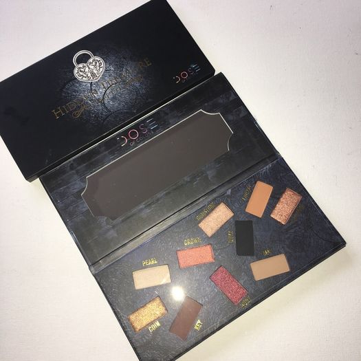 Dose of colours limited edition hidden treasure eyeshadow palette