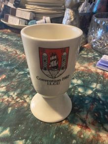 Irish crest goblet free postage