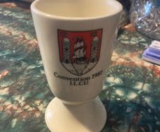 Irish crest goblet free postage