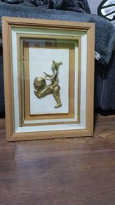 Vintage Art Piece Brass Clown Sculpture Rare Collectible