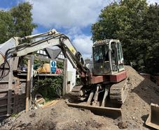 Takeuchi 8 Tonne split boom excavator