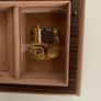 Ercalona music box jewellery box  - plays Edelweiss - with violin design - Italian made - 21.5cm long x 14cm deep x 7cm high Image 2