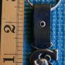 Vintage MICKEY MOUSE letter S metal keyring key chain keychain  Disney Image 5