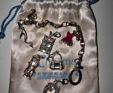 Newbridge silverware charm bracelet