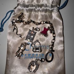 Newbridge silverware charm bracelet