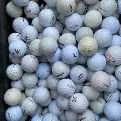 50 used mixed brand practice grade golf balls