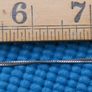 925 Sterling Silver drop Pendant and Necklace L-8,5" 3,1g Image 9