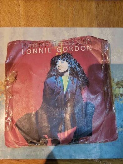 Lonnie Gordon, Happenin All Over Again, 7 inch vinyl single
