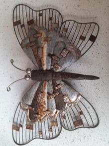 Large Ornamental Metal Butterfly - Only 10