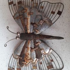 Large Ornamental Metal Butterfly - Only 10