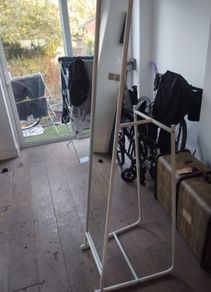 ikea knapper cheval mirror