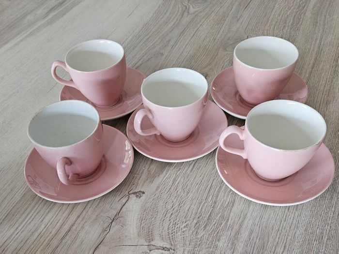 Carragaline Pottery cups and saucers