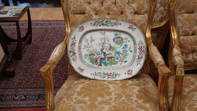 Antique Minton Oval Platter