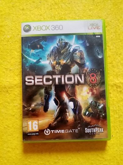 Section 8 Xbox 360 games Original