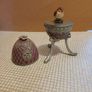 Faberge Egg  music box.  vintage mid century modern art deco Image 2