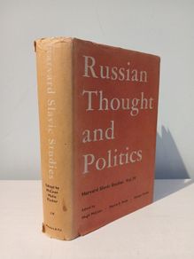 Russian Thought and Politics - Harvard Slavic Studies Vol. IV edited by McLean, Malia and Fischer 1957 Edition