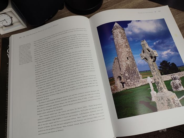 The Historical Atlas of The Celtic World ! RRP 60 Pounds ! Beautiful and Rare Hardcover ! 2010 ! by Cartographica !