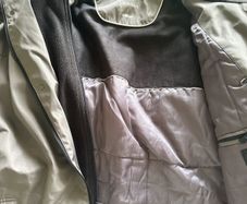 Calvin Klein Men's Winter Jacket - Grey - Size L (+ FREE Uniqlo Fleece!)