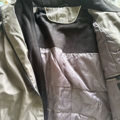 Calvin Klein Men's Winter Jacket - Grey - Size L (+ FREE Uniqlo Fleece!)