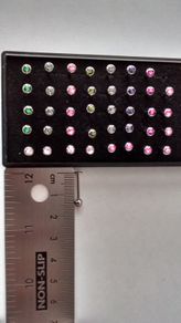 Lip Bars - 12mm Long - Monster Country Girl Fox Head Logo