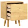 Bedside Cabinets 2 pcs 40x30x50 cm Solid Pinewood Image 6