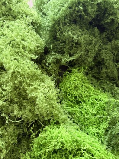 Artificial moss pack - 3 shades of green