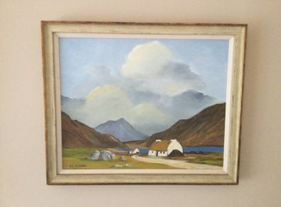 Art - Original Oil on Board ( P.J. Murphy)