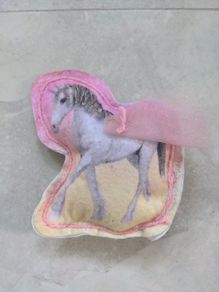 Mini unicorn cushion