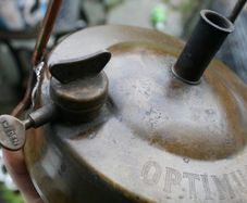 Vintage  Brass Camping Stove