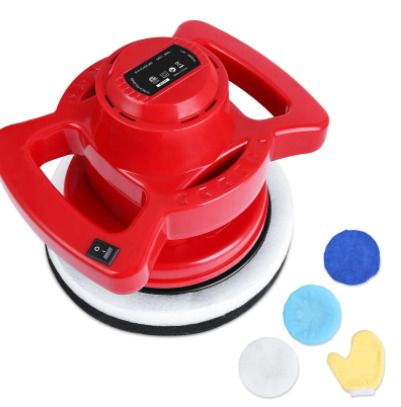 BRAND NEW 10-inch Random Orbital Car Polisher 3200RPM Two-handle Buffer Waxer With Polishing Waxing Pads And Gloves For Car Sanding