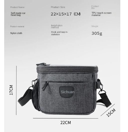 Bicycle Front Handlebar Bag Bike