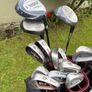 Wilson Golf Bag and Mix of Golf Clubs Image 9