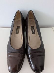 Bally Brown Leather Shoes - Size 40.5