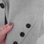Mint Velvet Light Grey Faint Check Blazer - UK 12 - BNWT RRP 209 Image 9
