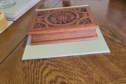 Antique carved box