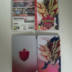 Nintendo Switch Pokemon Shield game & Steelbook