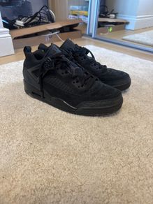Jordan Spizike Low Black Cat