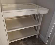baby changing table