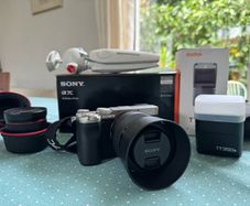 Sony Alpha C with Extra lens + flash and Tripod
