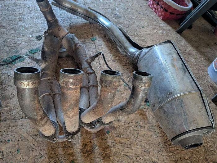CBR600RR Standard Exhaust Including headers