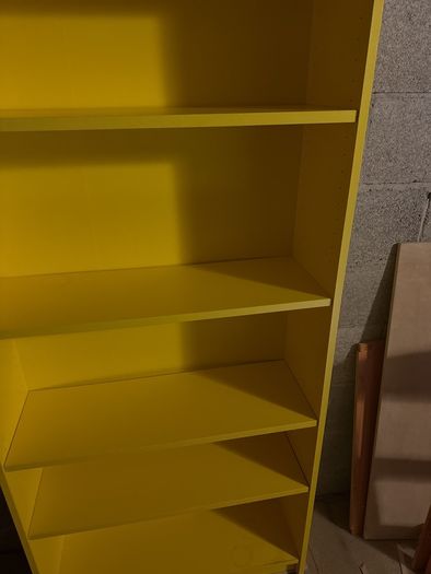 IKEA 40th anniversary Billy bookcase in bright yellow hue